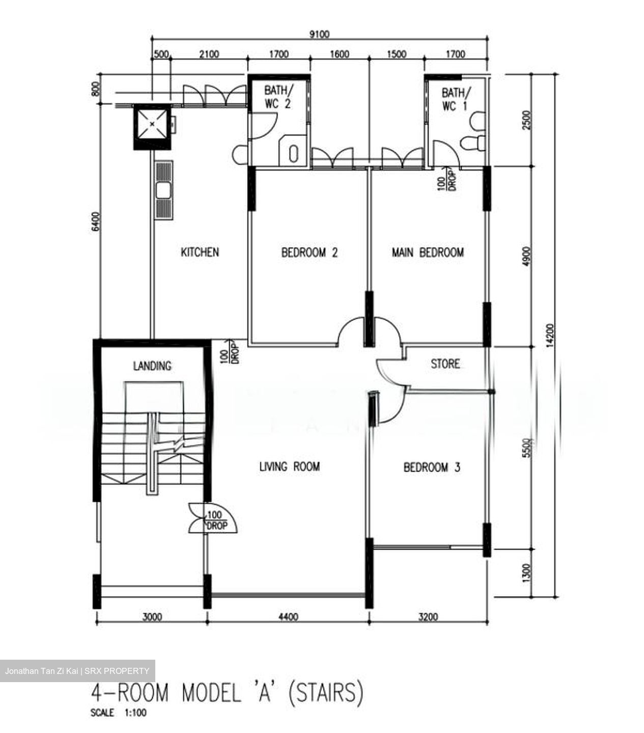 Blk 447 Jurong West Street 42 (Jurong West), HDB 4 Rooms #565779801